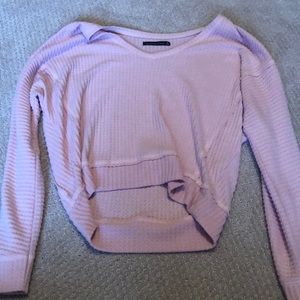 Women’s Abercrombie and Fitch waffle knit sweater